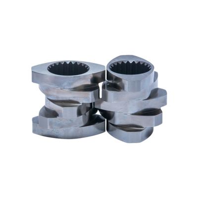 주문 DIN GB 넥팅 블록 HRC 58-62 강도 닦기 처리 나사 요소 extruder online manufacture