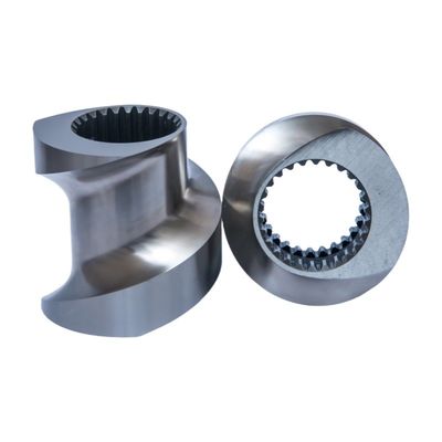 주문 마모 저항 나사 요소 ISO9001 75mm 이중 나사 압축 기계 online manufacture