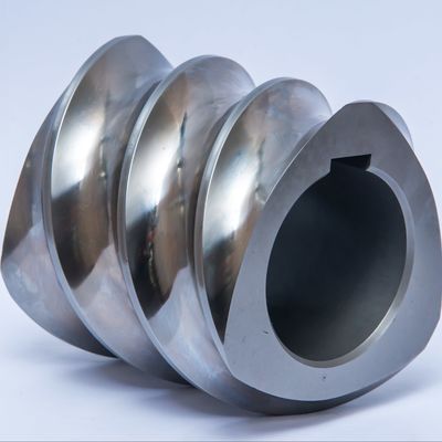 주문 3발 쌍 나사 엑스트루더 부품 펌프 식품 산업용 나사 요소 online manufacture