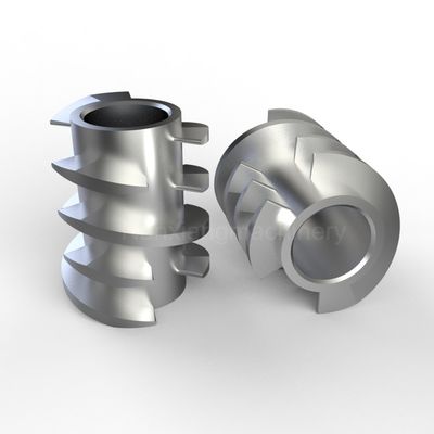 주문 열 처리 된 쌍 나사 추출기 부품 20mm 폴리머 혼합용 추출 된 부품 online manufacture
