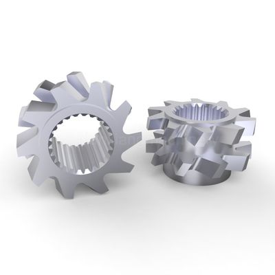 주문 스테인레스 스틸 혼합 요소 고 내구성 부식 및 열 저항 부착기 부품 online manufacture