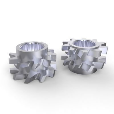 주문 쌍 나사 추출기 정밀 치아 혼합 요소 내구성 앞으로 ± 0.01mm 정확성 online manufacture