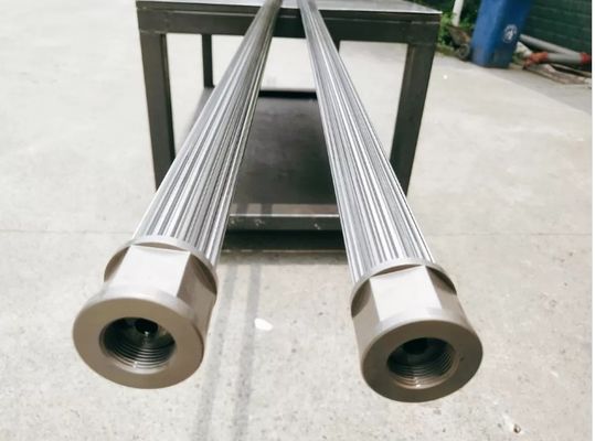 주문 모델 120 쌍 나사 인플루트 스플라인 엑스트루더 샤프트 반려동물 식품 복합 사용 online manufacture