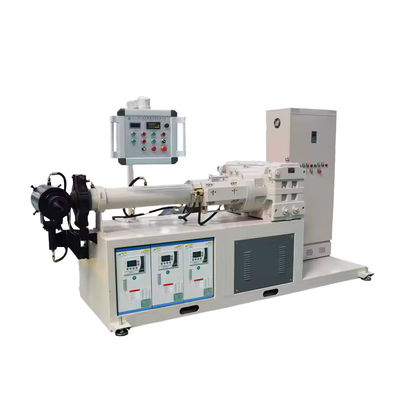 주문 소규모 실험실 규모 PVC 및 WPC 파이프 생산을위한 미니 트윈 스크루 펠레티징 라인 online manufacture