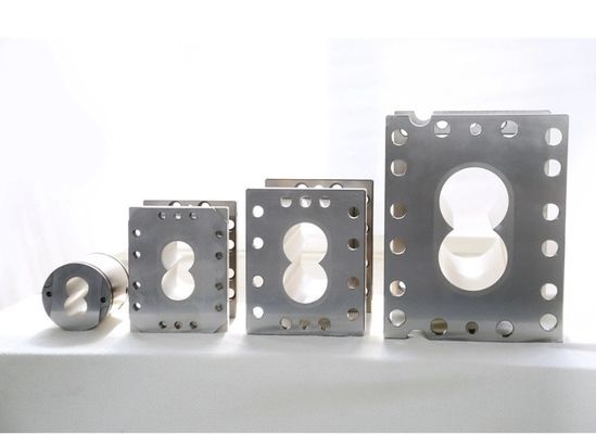 전기 난방 합금 강철 나사 공급 배럴 세그먼트 실린더 조립 진압 배럴