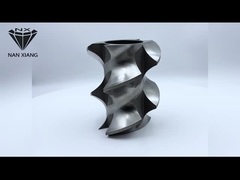 버스 쌍 나사 추출기 부품 플라스틱 생산용 합금 추출기 부품