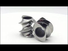 맞춤형 트윈 스크루 전환 원자 엑스트루더 스크루 샌드 블래스트 폴리싱 플라스틱